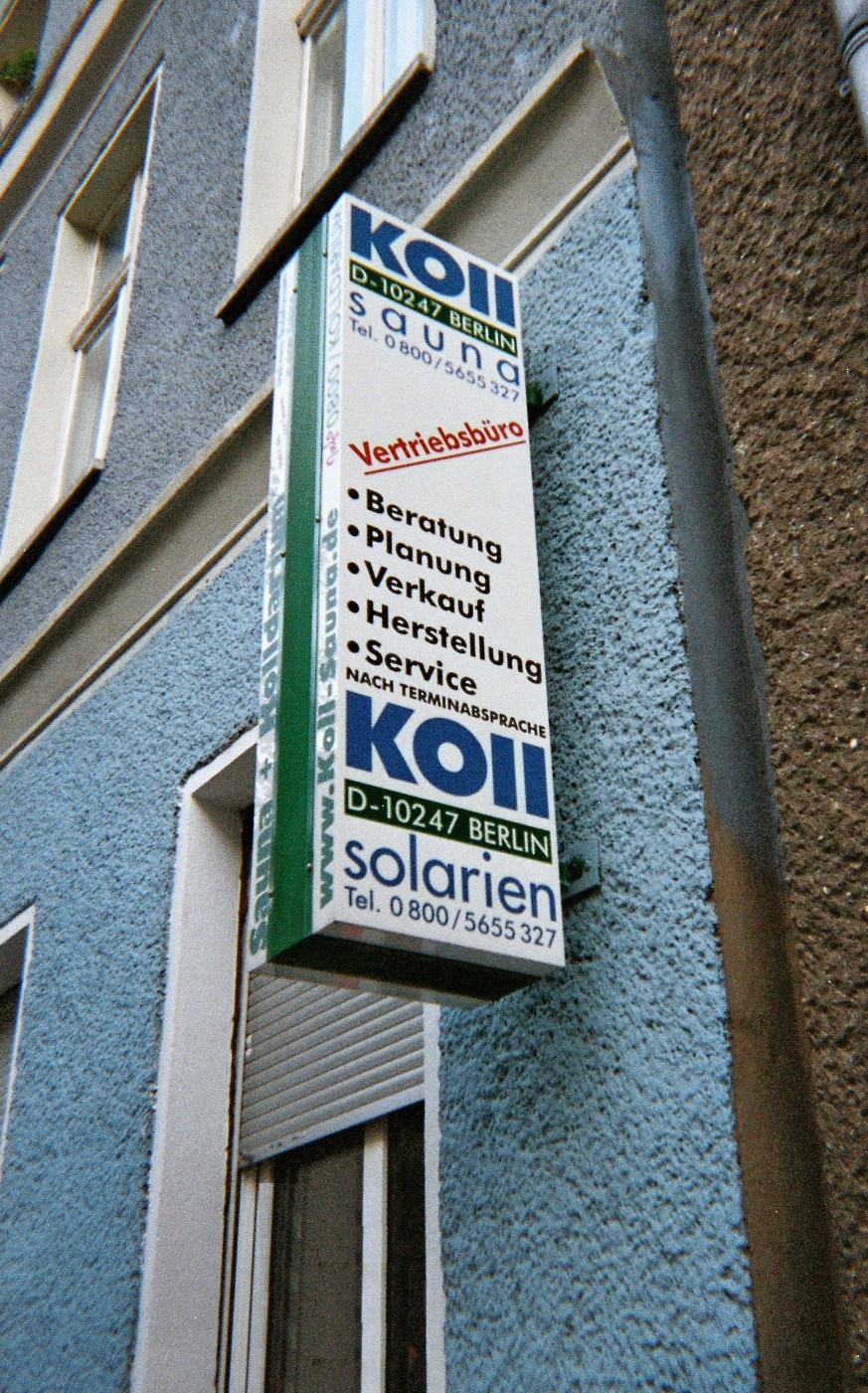 Koll Saunabau Saunahersteller Vertriebsbüro Berlin